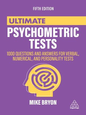 cover image of Ultimate Psychometric Tests